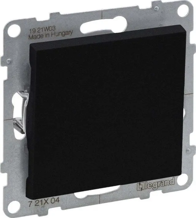 ONE-WAY SWITCH 10AX AUTOMATIC TERMINALS BLACK