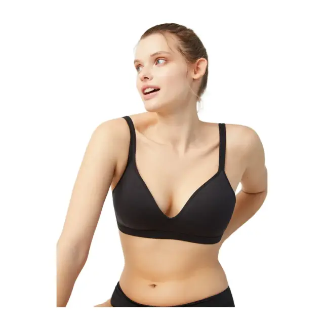 Ysabel Mora Γυναικείο Μπουστάκι Ενίσχυση Comfy, Χρώμα Μαύρο