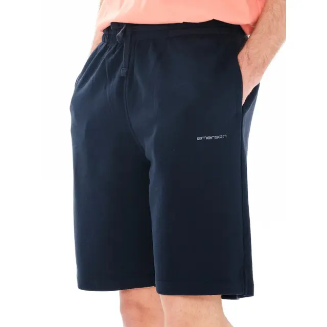 Emerson Men's Sweat Shorts (241.EM26.53-Navy Blue) - Μπλέ 2