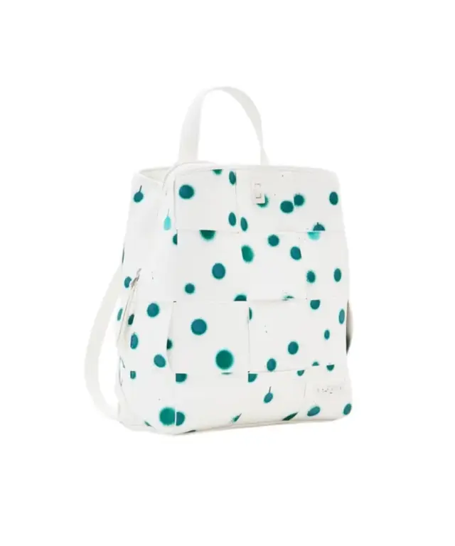 Desigual - Γυναικεία Τσάντα Πλάτης New Splatter Sumy 24SAKP13-1000 Λευκό 3