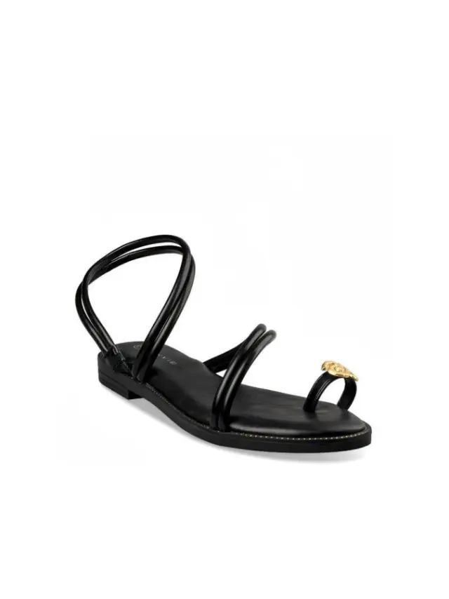 Envie Shoes Γυναικεία Σανδάλια σε Μαύρο Χρώμα E96-21400