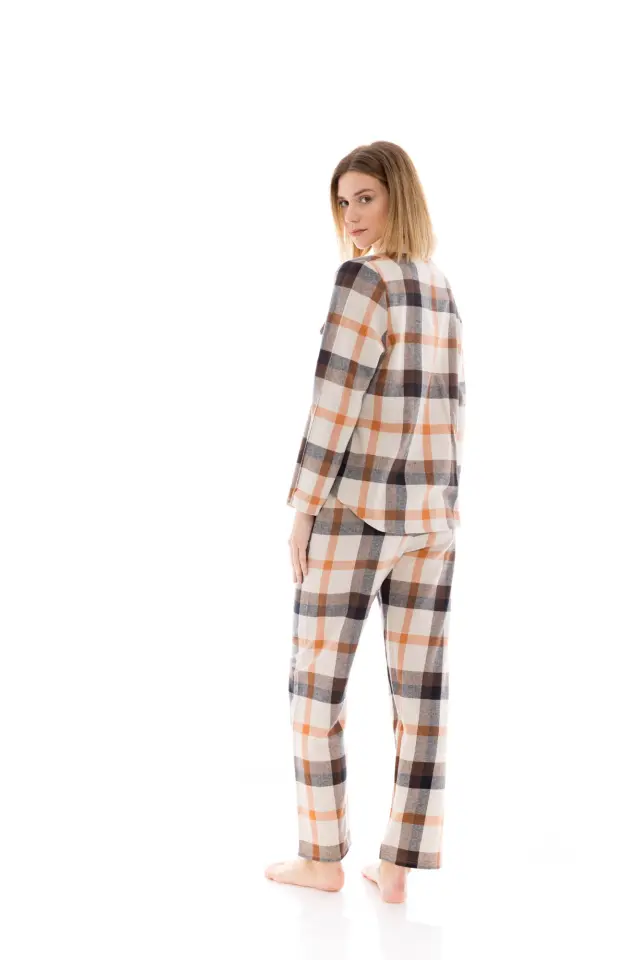 W1415 - Type - PYJAMA BUTTONED AUTUMN PLAID 3