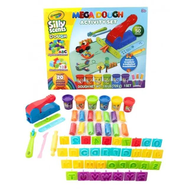 Crayola Silly Scents Mega Dough Activity σετ (2494) 2