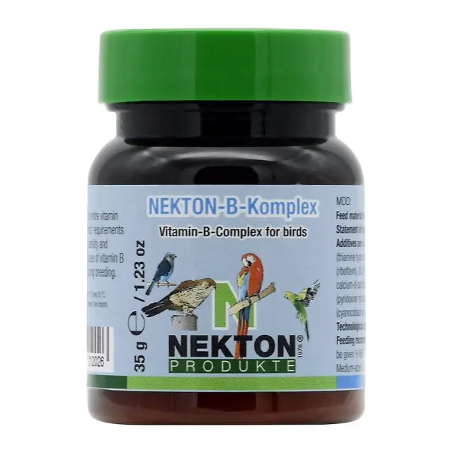 Nekton B-Komplex Συμπλήρωμα Βιταμίνης Β για Υγιή Νευρικό Σύστημα & Μεταβολισμό για Όλα τα Πτηνά 35gr