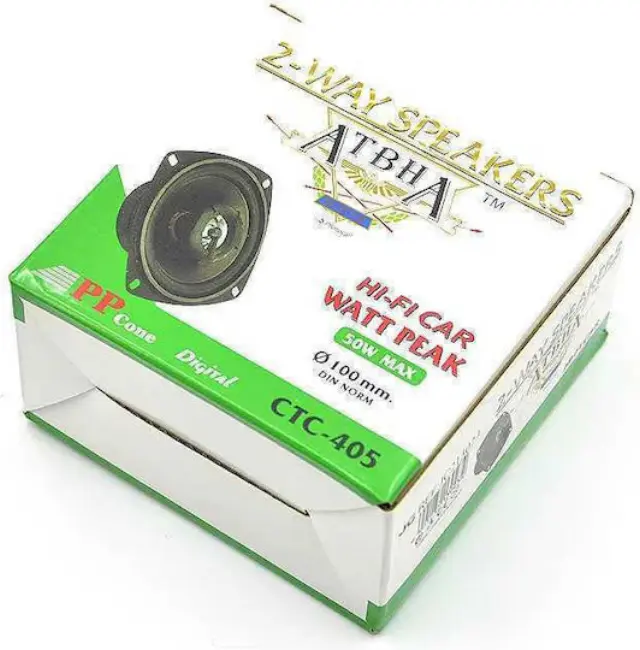Ηχείο Αυτοκινήτου CTC-405 10" με 50W RMS (2 Δρόμων)