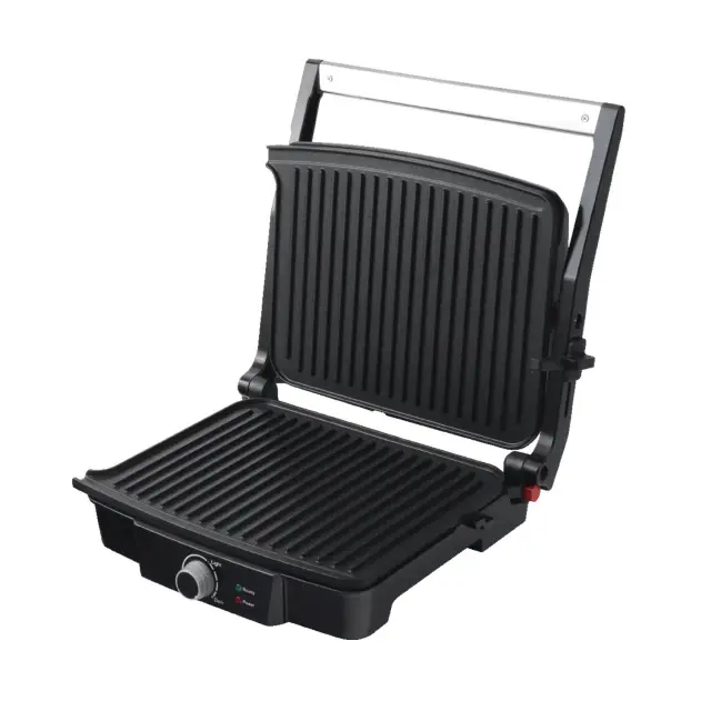Grill Επαφής Με Αντικολλητικές Πλάκες Αλουμινίου Και Θερμοστάτη 2000W VOX KG-161 by ArteLibre