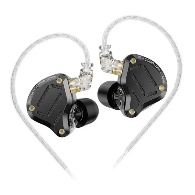 KZ ZS10 Pro 2 Hybrid Ακουστικά In-Ear Μαύρα