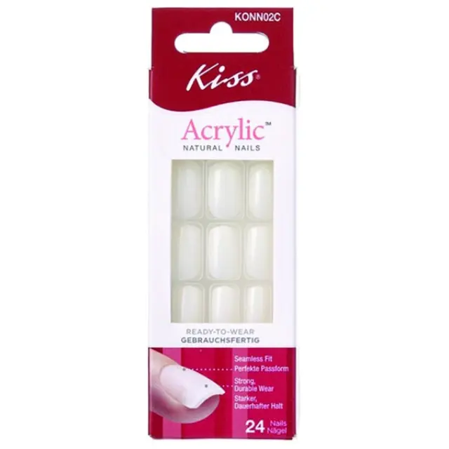 KISS Natural Nails Ultra Natural 24τμχ