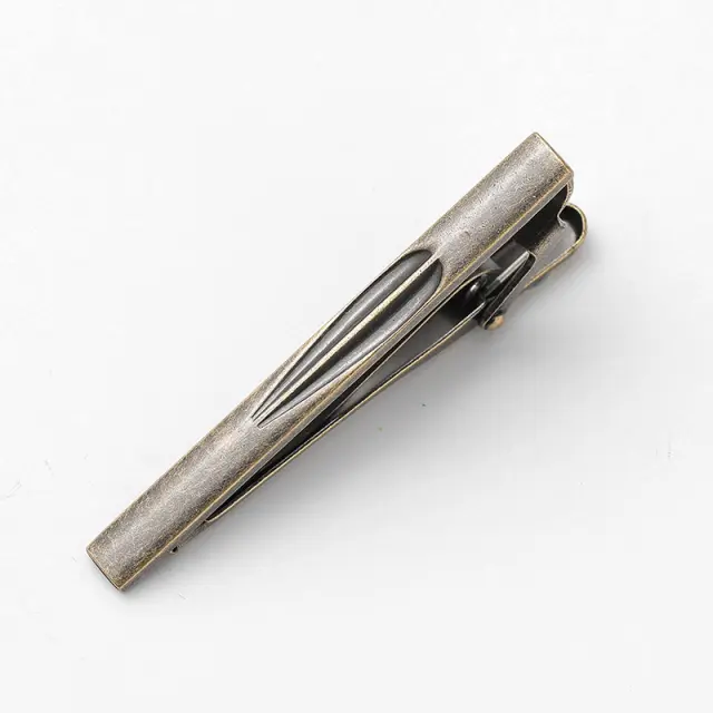 Ασημί Κλιπ Γραβάτας 5 cm – LGD-TC/ANTIQUE/36 3