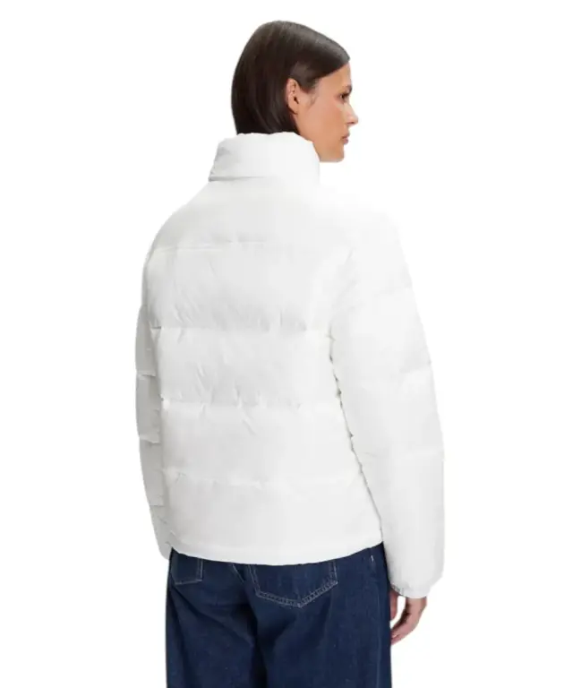 Tommy Hilfiger - Γυναικείο Μπουφάν Tjw Pckbl Hood Ess Puffer Ext Relaxed Fit DW0DW21619-YBL Λευκό 3