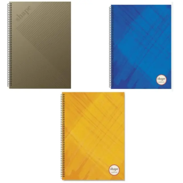 Τετράδιο Σπιράλ Α4 5 θεμάτων Metal / ME-1205 (Shape)