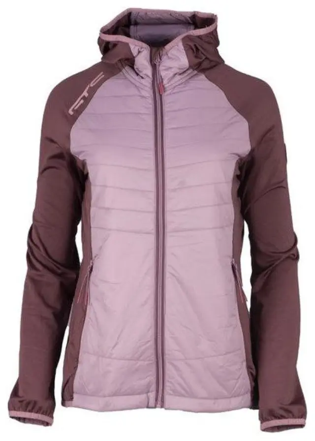 Jacket Padded Hoodie 404042L Plum Γυναικείο Μπουφάν GTS - 404042L-80 - 36
