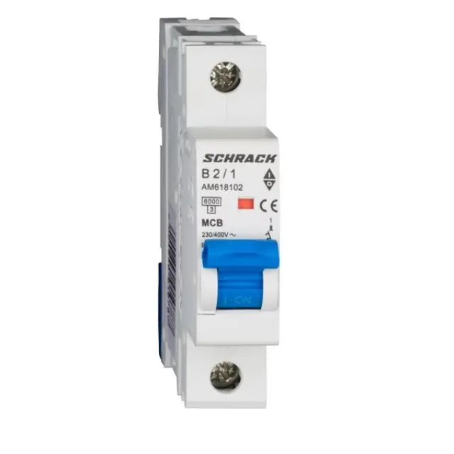 Miniature Circuit Breaker (MCB) AMPARO 6kA, B 2A, 1-pole