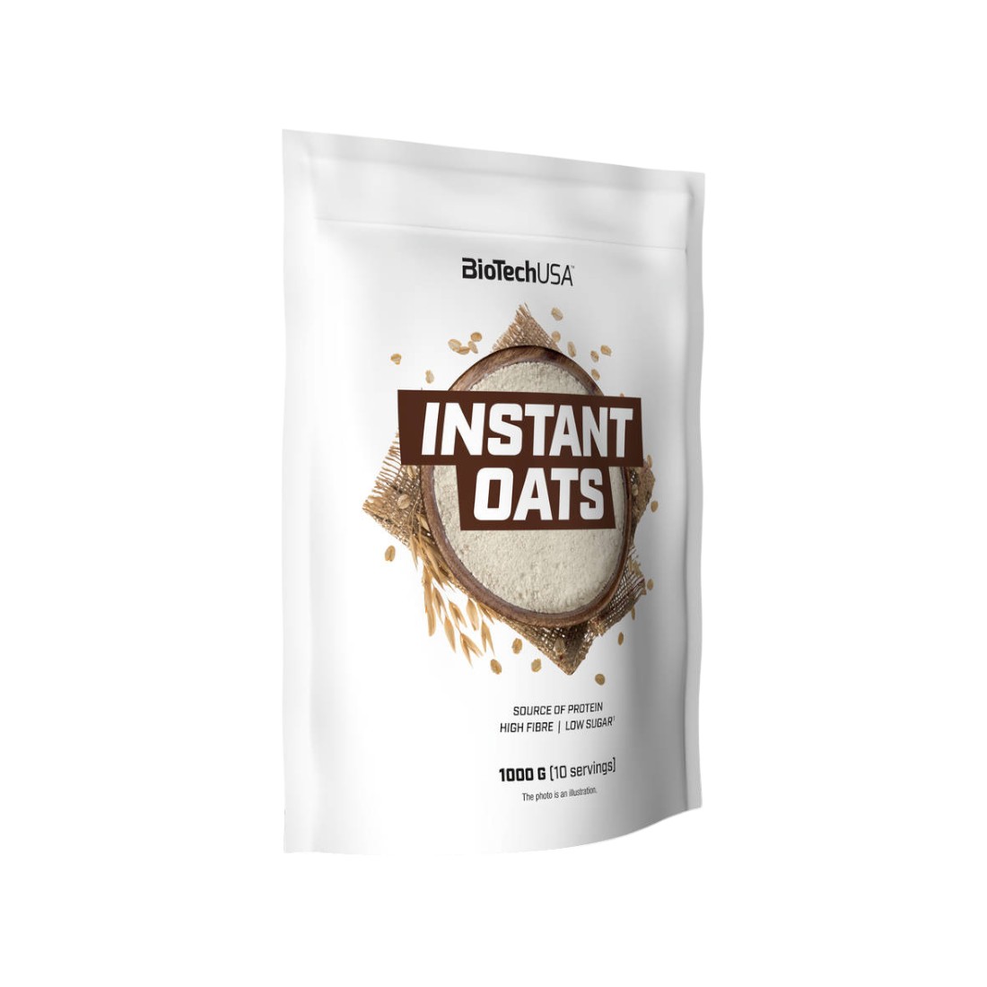 BioTechUSA Instant Oats - 1000g Unflavoured