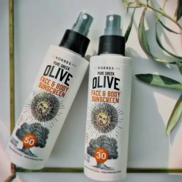 ΚΟΡΡΕΣ Olive Αντηλιακό Γαλάκτωμα Προσώπου-Σώματος SPF30, 150ml 2