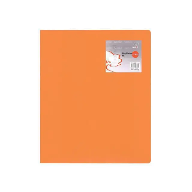 Typotrust Ντοσιέ PΡ Α4 με 2 Κρίκους/Ράχη 2,6cm Πορτοκαλί (FP15022-06)