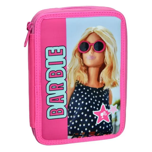 Κασετίνα Διπλή Γεμάτη Gim Barbie Holographic / 349-86100 (Gim)