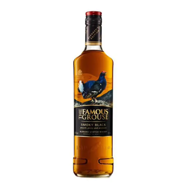 THE FAMOUS GROUSE SMOKY BLACK BLENDED WHISKY 700ML