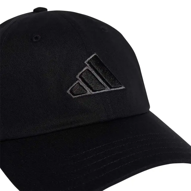adidas Sportswear Dad Big Logo Cap. Μαύρο KA7187 (adidas Sportswear) - One Size 3