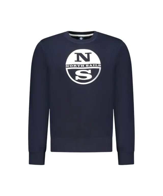 North Sails- Ανδρικό Φούτερ Hoodie Regular Fit 993036-000-0802 Μπλε Ναυτικό
