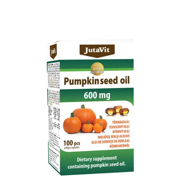 JutaVit Pumpkin Seed Oil 600 mg
