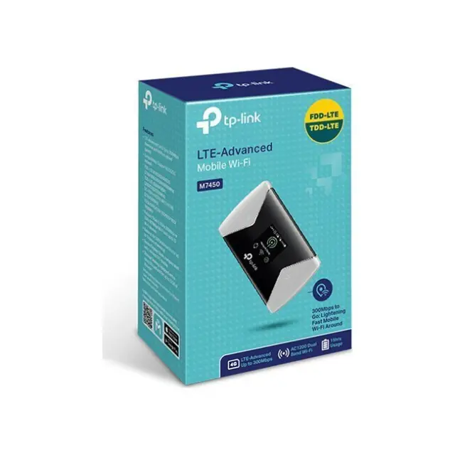 TP-LINK Router M7450 4G LTE Dual Band Advanced Mobile WiFi 300Mbps (M7450) (TPM7450) 3