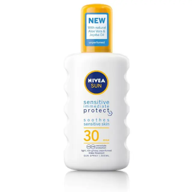 Nivea Sun Adults Sensitive Spray SPF30, 200ml
