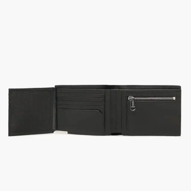 Calvin Klein - Ανδρικό Δερμάτινο Πορτοφόλι Modern Plaque Trifold 10cc Coin K50K509997-BAX Μαύρο 3