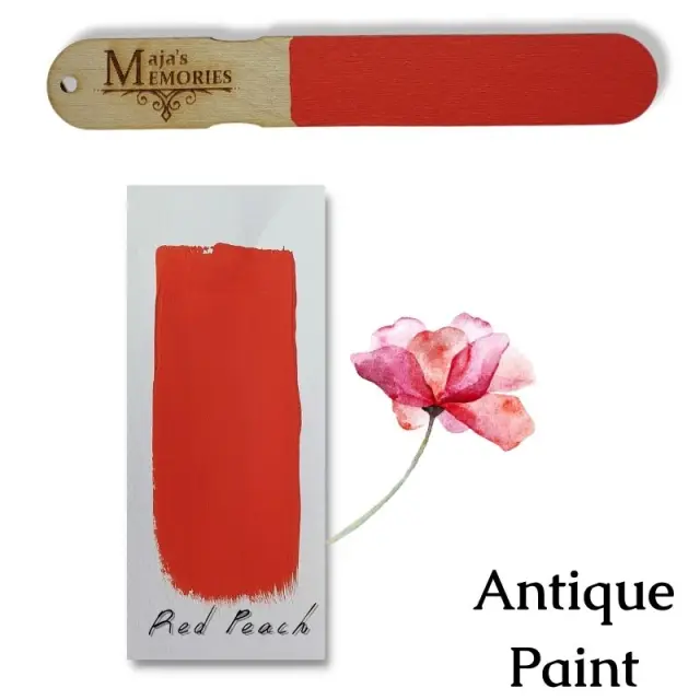 Χρώμα-εφέ πατίνας Antique Paint Maja's Memories, 150ml, Red Peach
