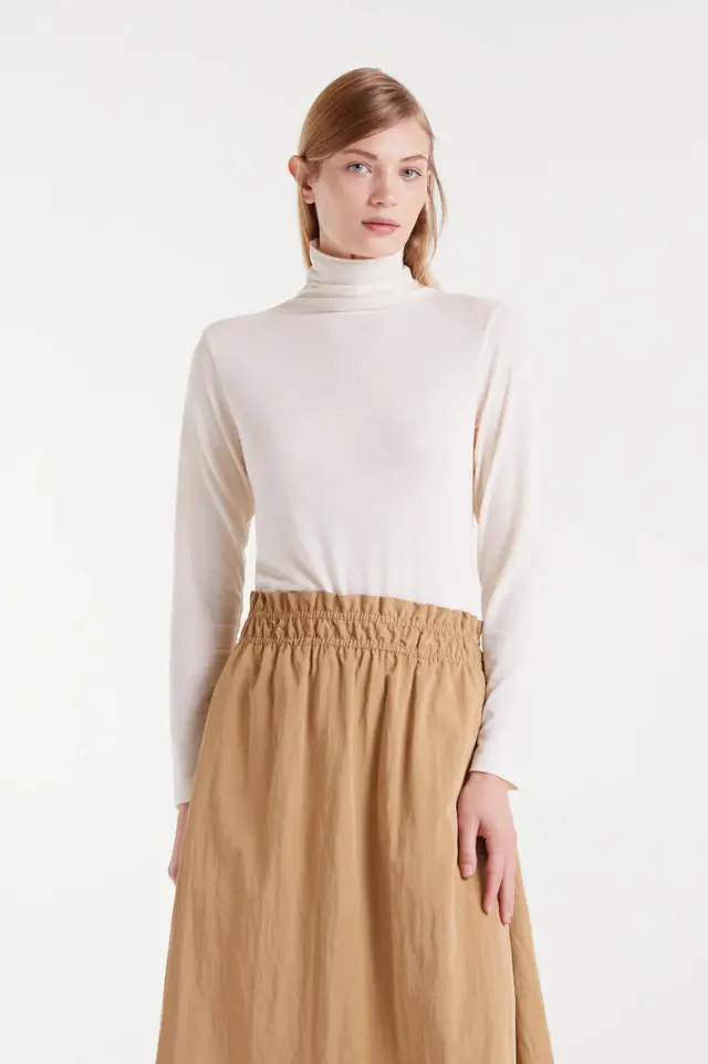 COMPANIA FANTASTICA BLOUSE (53C/11057 ECRU) - L