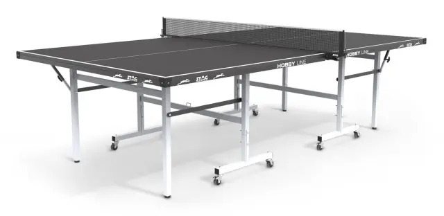 Τραπέζι Ping Pong Εσωτερικού Χώρου Stag Hobby 19mm Μαύρο (42857)