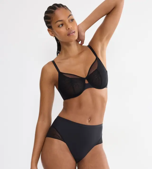 Triumph Σουτιέν Comfort Contour W01 Μαύρο 3
