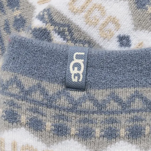 Κάλτσες UGG Cressida Cozy Quarter 1171625-K40M Γκρι - ONESIZE 3