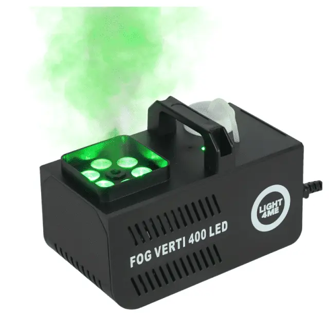 LIGHT4ME FOG VERTI 400 LED small vertical smoke generator wireless remote RGBW light effect 2