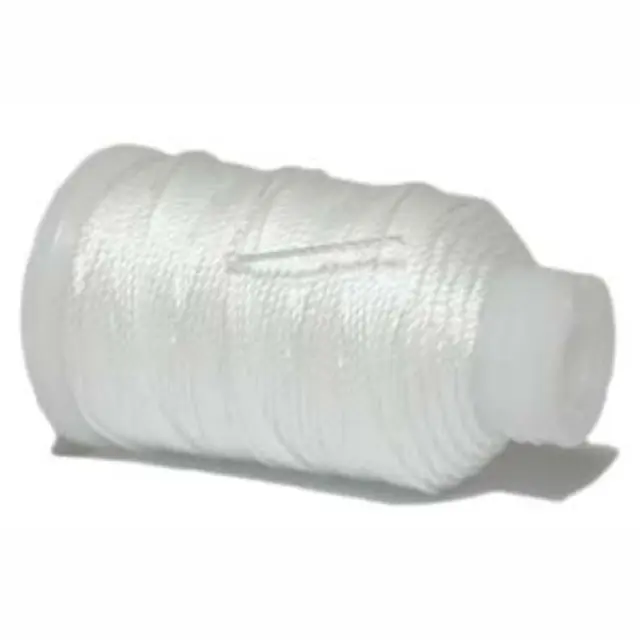 Κορδόνι Συνθετικό No2 - 0.45mm White για Χάντρες ~173m