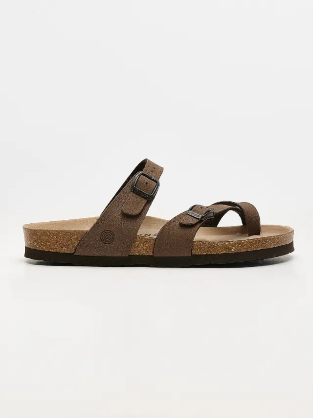 Genuins Πέδιλα Unisex HT Καφέ GEN/DUBLIN VEGAN MOCCA 2