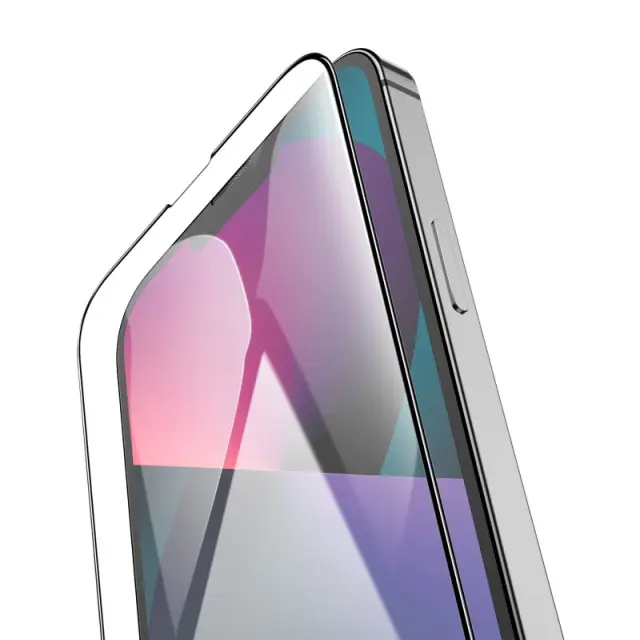 Tempered Glass Hoco G7 Full Screen HD για Apple iPhone 13 mini Μαύρο Σετ 10 τμχ. 3
