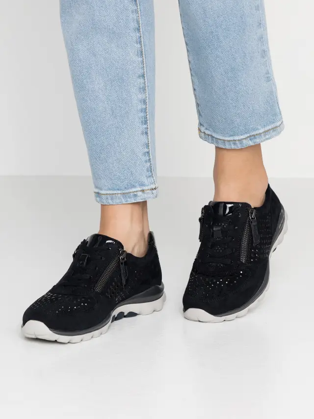 Gabor Sneakers Γυναικείο δέρμα Nubuck Μπλέ GAB/76968 86-PAZIFIK - 36 2