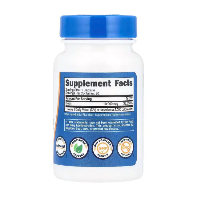 Nutricost Biotin 30 Capsules 2