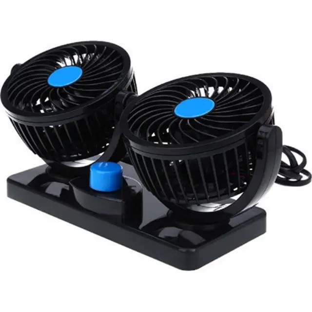 Διπλός Ανεμιστήρας Αυτοκινήτου 12V 74855 (HX-T303)