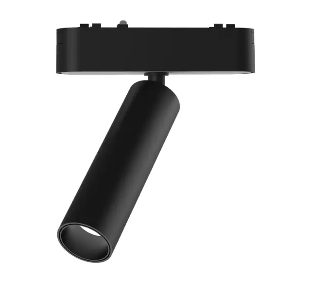 LED ΣΠΟΤ ΡΑΓΑΣ ΜΙΝΙ 7W 40VDC 60° 3000K ΜΑΥΡΟ