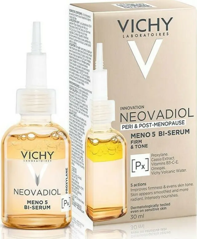 Vichy Neovadiol Meno 5 Bi-Serum, Αντιγηραντικός Ορός για την Περιεμμηνόπαυση & Εμμηνόπαυση 30 ml 3
