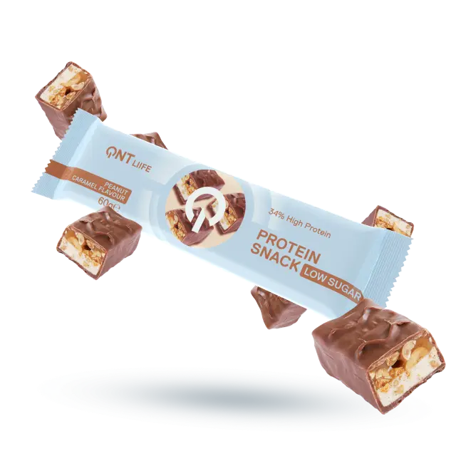 QNT | 38% Protein Joy Bar Peanut Caramel | 60gr