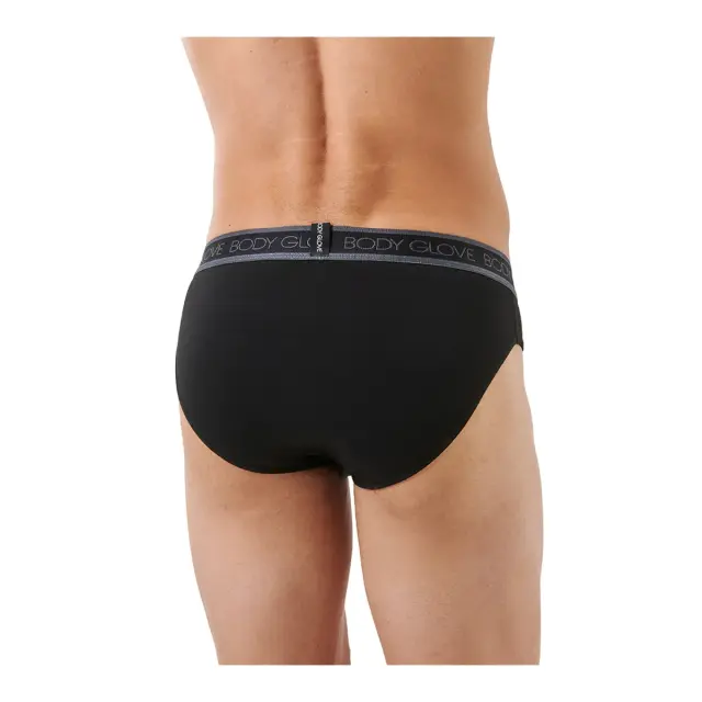 Body Glove Ανδρικό Slip Logo Band - Διπλό Πακέτο, Χρώμα Μαύρο-Μαύρο - L 3