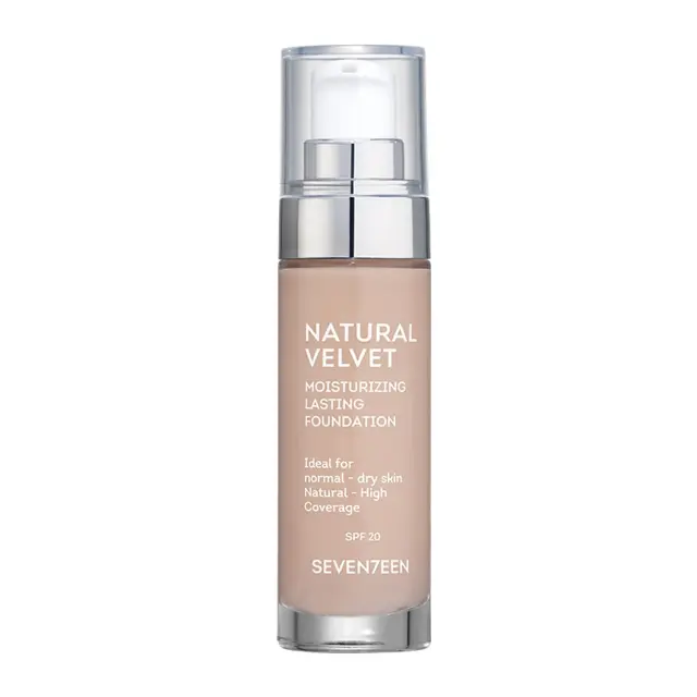 Seventeen Natural Velvet Longlasting Matte Foundation SPF20+ 35ml | 06 Dark Beige