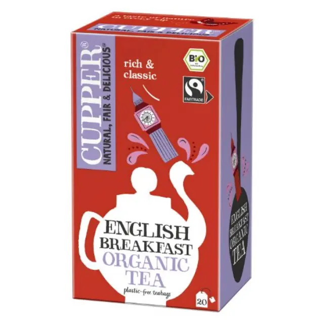Μάυρο Τσάι English Breakfast Βιολογικό CLIPPER (44γρ)