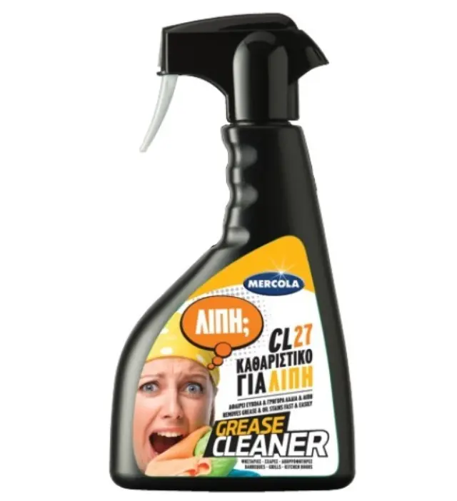 ΣΠΡΕΙ ΚΑΘΑΡΙΣΤΙΚΟ ΓΙΑ ΛΙΠΗ GREASE MERCOLA CL 27 500ml