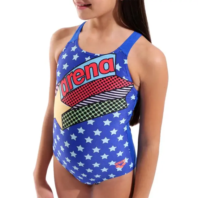 Arena Girl's Midnight Swim Pro Swimsuit Μπλε 011789-880 (Arena) 3