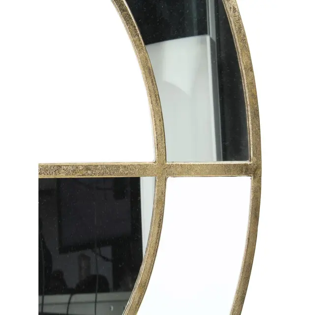 Καθρέπτης Χρυσό Μέταλλο 77.5x2x77.5cm 3
