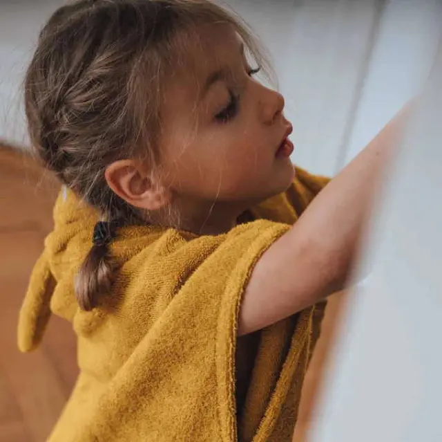 Μπουρνουζοπετσέτα 100% organic cotton κουνέλι 3